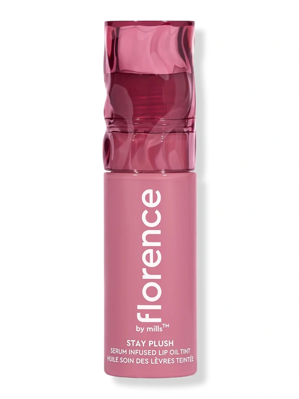 Florence by Mills Stay Plush Serum-Infused Lip Oil Tint — Bahama Mama NIB